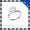 AAA 10-11MM New Fasion Design Pearl 925 Sterling silver 2014 Ring